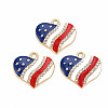 Rack Plating Alloy Enamel Pendants LS-X-PALLOY-N172-042-1