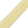 Baking Plating Glass Beads Strands X1-GLAA-H036-01F-1