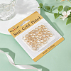 60Pcs 3 Styles Rack Plating Alloy Bead Frames KK-BBC0016-24-6
