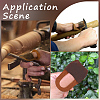 2Pcs Cowhide Thumb Protector for Woodwork Carving AJEW-CL0005-88-5