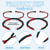 Nylon Thread Bracelets Making AJEW-TAC00104-3