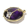 Constellation Natural Amethyst Pendants G-A300-E01-2