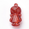 Transparent Acrylic Big Pendants TACR-T002-11-2