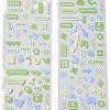 PET Plastic Stickers LS-DIY-H168-01C-4