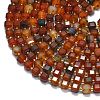 Natural Carnelian(Dyed & Heated) Beads Strands G-K389-A07-01-3