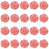 20Pcs Synthetic Coral Carved Dyed Beads SHEL-FS0001-10-1