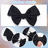 Bowknot Polyester Shoe Decorations FIND-WH0423-93B-3