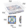 20Pcs Glass Cabochons GLAA-FS0002-57-4