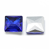 Pointed Back Glass Rhinestone Cabochons RGLA-T027-8x8mm-11-2