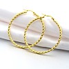 304 Stainless Steel Hoop Earring LS-EJEW-P066-12G-1
