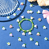 11 Sets Acrylic Beads Pendants FIND-SC0016-66-5