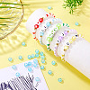 100Pcs 5 Styles Transparent Acrylic Beads TACR-TA0001-54C-7