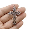 Tibetan Style Alloy Pendants PW-WGC8B3B-01-1