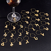 Wine Glass Charms AJEW-PH01562-4