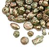 Antiqued Acrylic Beads AC-CBAAA05-01B-2