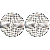 PVC Rhinestone Anti-slip Coaster PW-WGFA6AD-02-1