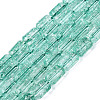 Crackle Transparent Glass Beads Strands GLAA-N068-05A-05-1