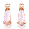 Faceted Glass Pendants X1-GLAA-T010-004H-1