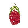 Glass Pendants PALLOY-MZ01074-01-1