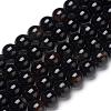Natural Black Onyx Beads Strands G-L555-04-8mm-1