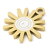 304 Stainless Steel Pendants STAS-F315-07G-01-2
