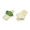 Alloy Enamel Pendants ENAM-Q003-12G-2