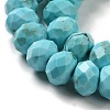 Dyed Natural Howlite Beads Strands G-G023-A01-01A-4