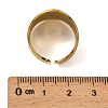 201 Stainless Steel Cuff Rings RJEW-F190-01G-3