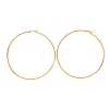 304 Stainless Steel Big Hoop Earrings EJEW-F188-24G-G-1