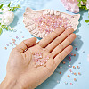 405Pcs Eletroplated Transparent Glass Beads GLAA-TA0003-66D-6