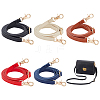 WADORN 5Pcs 5 Colors PU Imitation Leather Adjustable Bag Straps FIND-WR0009-77B-1