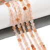 Natural Pink Aventurine Beads Strands G-H087-C06-01-2