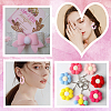 400Pcs 4 Colors DIY Doll Craft Pom Pom Yarn Pom Pom Balls AJEW-SC0003-14-5