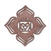 DIY Unfinished Bohemian Meditation Energy Symbol Wood Pendant Decoration Kits LS-DIY-B060-03-3