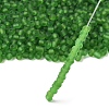 8/0 Frosted Round Glass Seed Beads X-SEED-A008-3mm-M7-3