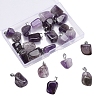 Natural AmethystPendants G-CJ0001-33C-4