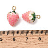 Alloy Enamel Pendants PALLOY-T094-04C-06-3