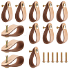  12 Sets PU Leather Door Handles FIND-NB0001-49-1