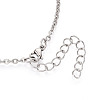 2.5MM 304 Stainless Steel Cable Chain Necklaces NJEW-N059-02P-2
