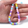 Handmade Polymer Clay Beads Strands LS-CLAY-N008-060-04-7