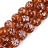 Handmade Lampwork Beads Strands LAMP-Q041-11H-1
