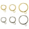 16Pcs 201 Stainless Steel Huggie Hoop Earrings Findings STAS-FS0002-26D-1