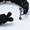 Nylon Cord Bracelets BJEW-P173-36-4