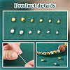   40Pcs 6 Styles 925 Sterling Silver Beads Spacer STER-PH0001-67-4