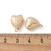 Brass Heart Box Clasps KK-U052-29G-4