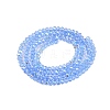 Electroplate Glass Beads Strands EGLA-A044-T1mm-L14-3