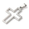 Non-Tarnish 304 Stainless Steel Pendants STAS-Z075-04P-2