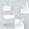 Olycraft 3Pcs Acrylic Hair Pin Displays Stand ODIS-OC0001-20-4