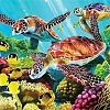 DIY Ocean Theme Diamond Painting Kits DIAM-PW0001-266A-1