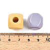 Opaque Acrylic European Beads OACR-I015-65-3